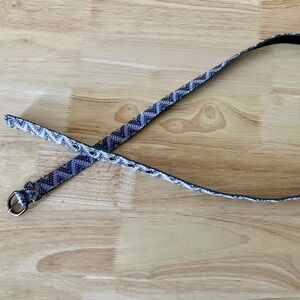 Women's Fabric/Vinyl Belt Size 10